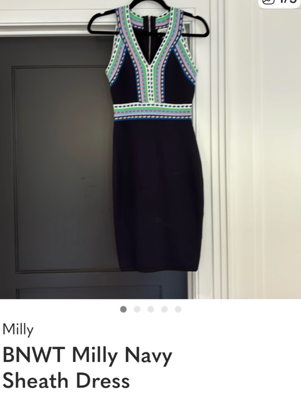 Mills BNWT sheath dress .